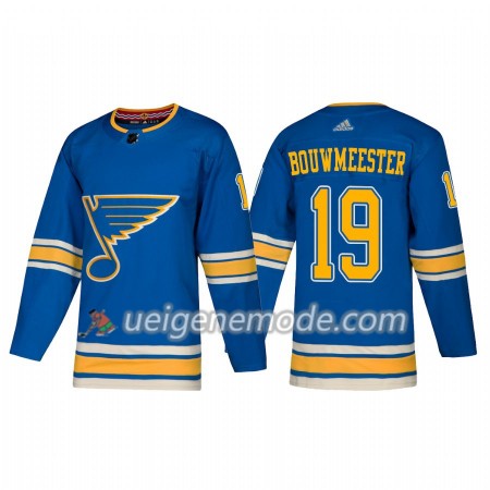 Herren Eishockey St. Louis Blues Trikot Jay Bouwmeester 19 Adidas Alternate 2018-19 Authentic
